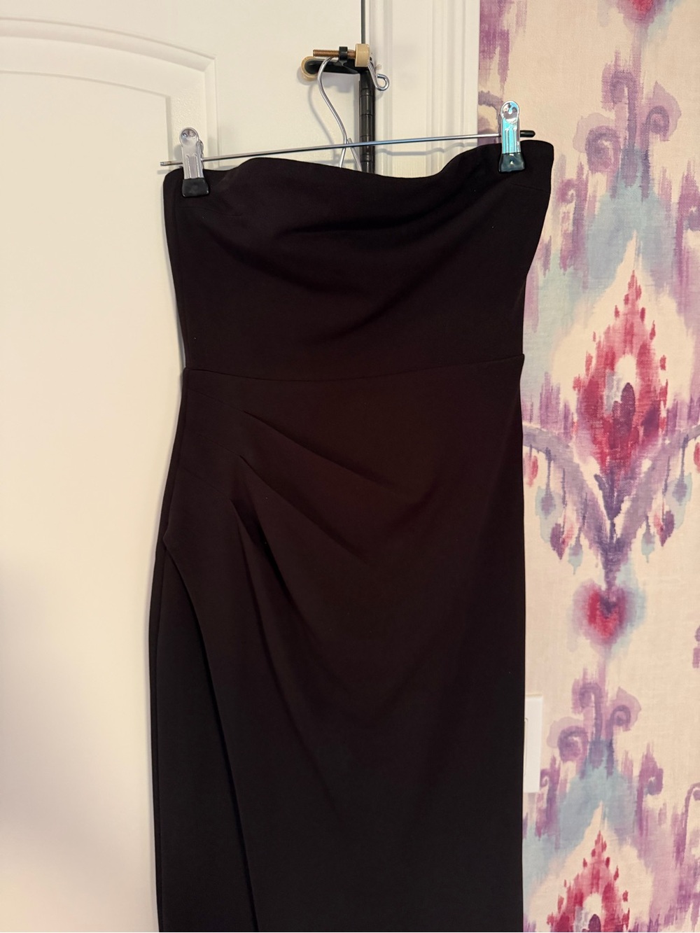 WORN ONCE: Strapless Lulus Dress with Rouching in the Front